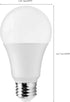 Satco S11438 12-Watt A19 LED Light Bulbs, 75-Watt Replacement, 5000K Natural Light, 1100 Lumens, 10 Pack...