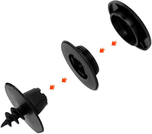 10Pcs Universal Car Floor Mat Carpet Clips Fixing Grip Clamps Buckles Floor Holders...