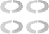 Stainless Steel Wall Split Flange, SAFYY Self Adhesive Split Pipe Flange, Round Escutcheon Plate Floor and Ceiling Plate Cover Split Flange, Suita...