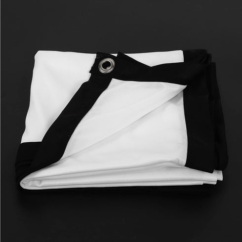 Projector Screen 40 Inches 16:9 Thicken Portable Non Crease Soft White Polyester Projector Curtain Projection Screen(40 inches)...