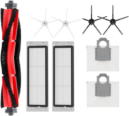 Accessories kit Compatible with Roborock Q5 Robot Vacuum Cleaner Main Brush Side Brush Dust Bag Filter (9 PCS)...