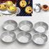 10 Pack Mini Egg Tart Tins Molds Tiny Pie Muffin Cupcake Pans NonStick Bakeware Kitchen Baking Tool Silver...
