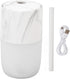 Portable Mist Humidifier, 300ml Capacity Personal Air Humidifier with Timing Function, Jellyfish Shaped Spray Mist, Mobile Using Office Humidifier...