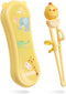 Training Chopsticks for Kids - Use Completely Harmless Material - Anti-dislocation Buckle Design - Includes Portable Box (Yellow)...