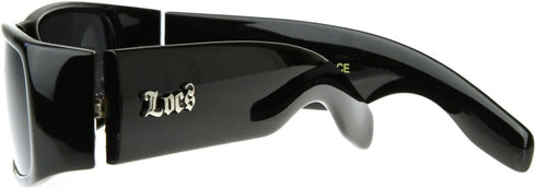 Locs Sunglasses Black OG Original Gangster Shades Dark Lens NEW 0106...