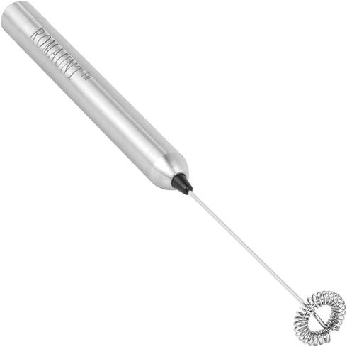 Handheld Milk Frother, ROMAUNT Battery Operated Electric HandHeld Portable Mini Mixer Machine Foam Coffee Maker for Latte Cappuccino Milk Foamer 3...