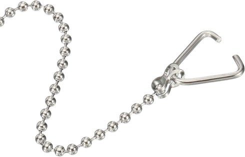 MECCANIXITY Toilet Flappers Chain, 25cm Toilet Handle Lever Lift Flush Replacement Ball Chain Link, 304 Stainless Steel Pack of 3...