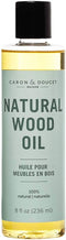 CARON & DOUCET - Natural Wood Conditioning Oil - 100% Plant Based Wood Conditioning and Polishing Oil - Orange Scented - Suitable for Natural Furn...