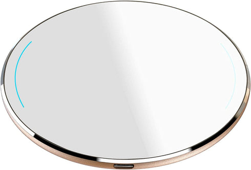 TOZO W1 Wireless Charger, 10W Qi-Certified Fast Charging Pad with Aviation Aluminum Computer Numerical Control Technology Compatible with iPhone 1...