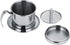 Vietnamese Coffee Filter Maker, Stainless Steel Coffee Cup Vietnam Coffee Drip Filter Maker Infuser for Home Office Cafe Maker (Silver)...