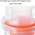 AKOAK 1 Pack Silicone Pressing Oil Bottle Brush with Lid Baking Sauce Bottle Salad Dressing Bottle Barbecue Sauce Brush Oil Pot Home Kitchen Oil B...