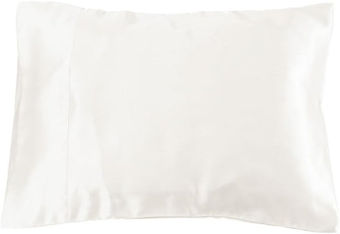 Lilysilk 100% Mulberry Silk Travel Pillowcase Pillow Cover, Ivory, 12" x 16"...