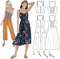 Style Arc Sewing Pattern - Ariana Woven Dress (Sizes 04-16)...