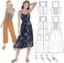 Style Arc Sewing Pattern - Ariana Woven Dress (Sizes 04-16)...