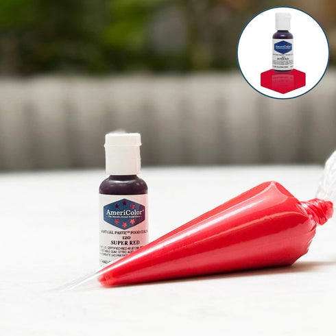 AmeriColor Super Red Soft Gel Paste, .75oz...