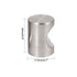 uxcell Dresser Door Cabinet Single Hole Zinc Alloy Flat Cylinder Pull Handles Knob 4pcs...