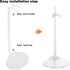 12Pcs Adjustable Doll Stands,Transparent and Lightweight Doll Display Rack Suitable for Different Sizes of Dolls Monsters,Action Figure Stand Doll...