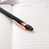 12 PCS 2 in 1 Stylus Ballpoint Pens.Pen with Stylus Tips, 1.0 mm Black Ink Metal Pen Stylus Pens for Touch Screens,12 Pens and 12 Refills (Rose Go...