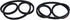 2X Drive Belts 106-4498 Compatible with Toro Power Max 826 828 1028 1128 6000 Snow Blowers Replace for Stens 265-180...