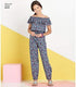 NEW LOOK Patterns Girl's Dress and Jumpsuit in Two Lengths Size A (8-10-12-14-16) 6444...