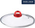 Universal Pot Lid Red Knob Compatible with Crockpot Lids, Pan Lid Replacement Handle, Heat Resistant Pot Knob for Glass, Steel Lids, Easy Grip Lid...