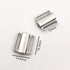 10 Sets 12mm Metal Bra Clasp Sewing Lingerie Front Closure Replacement Part (Silver 1/2")...