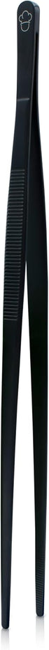 Titanized Stainless Steel Kitchen and Cooking Tweezer Tongs 10" by Pinch (Black)...