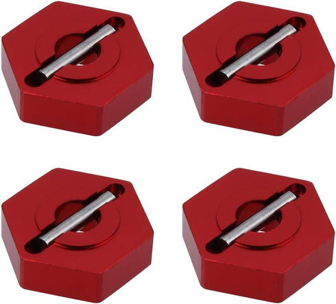 RC Aluminum Wheel Hubs Hex Driver Adapter for 1/16 Slash E-Revo Summit, Upgrade 7154...