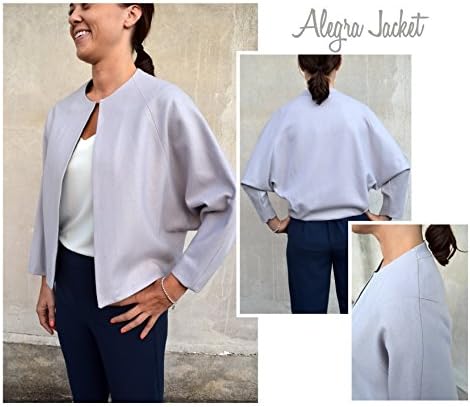 Style Arc Sewing Pattern - Alegra Jacket or Coat (Sizes 04-16)...