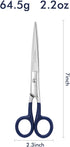 Sharp Precision Embroidery Scissors - 7" Professional Stainless Steel Pointed Tip Detail Thread Shears for Home Office Dressmakers Stitchwork Need...