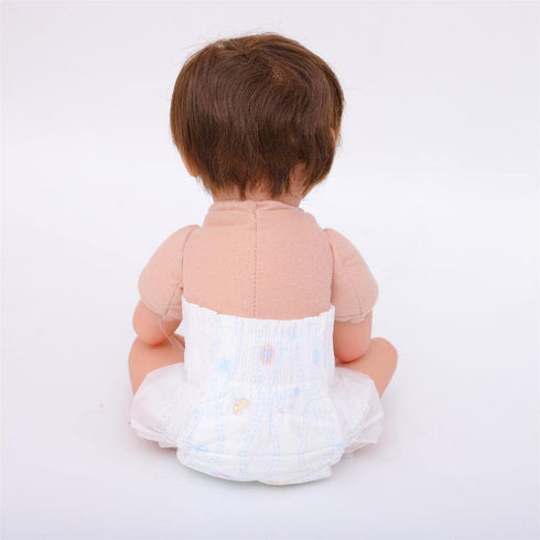 MAIHAO Reborn Baby Dolls Diapers 18-28 inch Newborn Reusable 6-Piece Pack Fit 18-28" Reborn Newborn Dolls...
