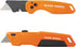 Klein Tools 44312 2-Piece Folding Utility Knife and Slide-Out Knife Set, FLICKBLADE, Retractable with On-Tool Blade Storage, Includes 5 Blades...