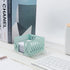 NatSumeBasics Sticky Note Holder Mint Green Metal Post a It Note Holder 3.5 x 3.5 Clear Acrylic Base Cube Dispenser for Desk Organizers Accessorie...