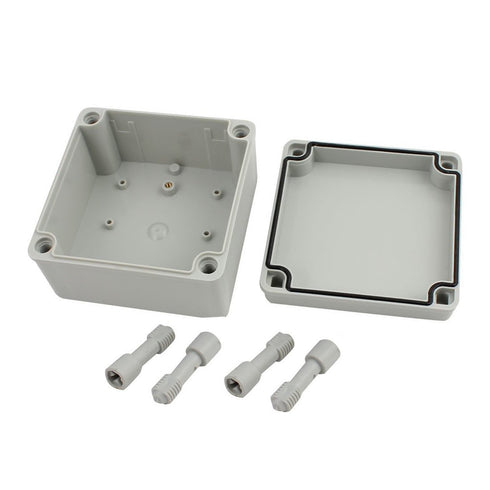 YXQ 125 x 125 x 75mm Electrical Project Case Junction Box IP65 Waterproof ABS DIY Power Outdoor Enclosure Gray (5 x 5 x 3 inches)...