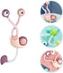 Toyvian Bath Toys for Baby Toddlers, Upgrade Electric Shower Baby Bath Toys Cartoon Snail Double Sprinkler Bathtub Tub Water Toys for Baby Kids?Ba...