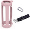 LTGEM Silicone Protective Case for JBL Flip 6 Portable Bluetooth Speaker with Extra Carabiner and Strap- Pink (Case Only)...