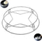 Stainless Steel Cooling Pot Rack Hot Pot Holder Steamer Rack Trivet Insulation Wok Rack Countertop Protector, 10" and 9? Reversible Size, M...