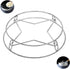 Stainless Steel Cooling Pot Rack Hot Pot Holder Steamer Rack Trivet Insulation Wok Rack Countertop Protector, 10" and 9? Reversible Size, M...