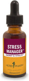 Herb Pharm Stress Manager: Adaptogenic Stress Support Tincture, Rhodiola Rosea, Holy Basil Extract, Reishi Mushroom Extract, Adrenal Function Supp...