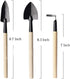 Set of 3pcs Gardening Tools for Small Plants Succulents Pots Flower Cactus - Bonsai Tool Kit Gift for Kids and Adults...