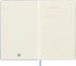 Moleskine Classic Notebook, Hard Cover, Large (5" x 8.25") Plain/Blank, Hydrangea Blue, 240 Pages...