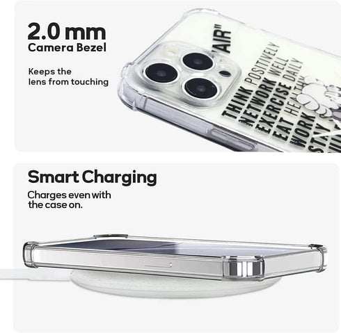 EymAnn Clear Cool Case Designd for iPhone XR for Teens Boys Girls,Fashion Kawaii Bear Street Soft TPU Full Body Protective Ultra Thin Phone Case(B...