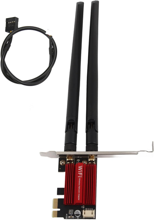 GOWENIC 7260AC Pro PCIe Card for Desktop PC, 1200Mbps Dual Band 5G/2.4G Bluetooth 4.0 PCIE Card Network Adapter for Windows7/8/10/11...