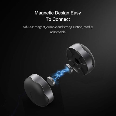 Laptop Cooling Pad, Hagibis Ergonomic Laptop Stand Small Invisible Cooler Ball Portable Magnetic Foot Heat for MacBook Pro Computer...