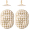 4Pcs Dishwashing Sponges with 2Pcs Suction Cups - Premium Dual-Sided Kitchen Dish Scrubber Cleaning Brush...