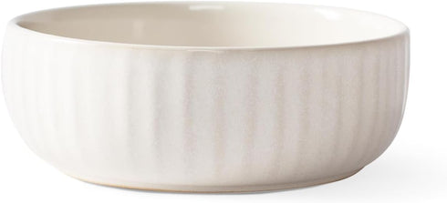 Fringe Studio Canvas Stream Small Ribbed Bisque Pet Bowl, PetShop Collection (506001)...