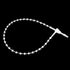 1000PCS Adjustable Security Beaded Loop Tie Plastic Hand Wear Tag Rope Plastic Paper Prices Tag Fasteners...