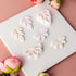 4 Pcs Flowers Shape Polymer Clay Cutters,Floral Petal Polymer Clay Earrings Polymer Clay Molds Clay Cutter Mix Flower Floral Clay Earring Cutters ...