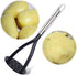 TENTA KITCHEN Good Grips Nylon Potato Solid Masher Ricer Press Blender Crusher for Non-Stick Cookware With Heat Resistant Stay Cool Stainless Stee...