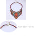 RUITASA African Jewelry, African Beaded Necklaces, Ethnic Style Necklace Pendant, African Beaded Necklaces for Women Fashion Jewelry...